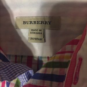 Multicolor boys size two shirt